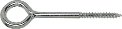 Produktbild von Gerüstschraube Ringschraube mit Holzgewinde ø 10,0x120mm Gerüstöse verzinkt-blau