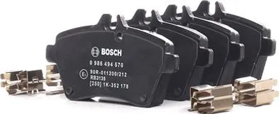 Produktbild von BOSCH Bremsbeläge Satz Vorne passend für MERCEDES-BENZ A-Klasse (W169) 0 986 494 570