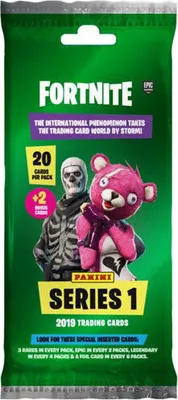 Obrázek produktu pro Fortnite Trading Card S1 Fatpack 12-er Display 12 Pack deutsch