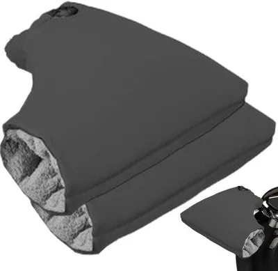 Zdjęcie produktu dla Rękawiczki motocyklowe – zimowe – rowerowe – wodoodporne – ocieplane – 30 x 35 cm – czarne