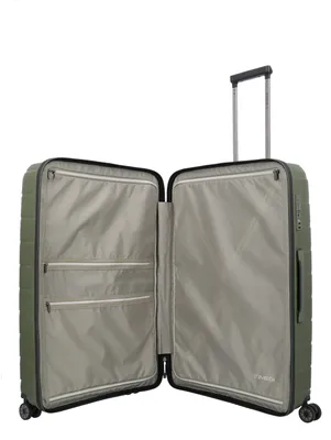 Produktbild von Travelite Air Base, Karre, Harte Schale, Olive, Groß, 4 Rad/Räder, TSA-Kombinationsschloss