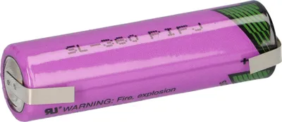 Immagine prodotto di Batteria Tadiran al litio 3,6V SL 360/T AA - cella, con linguette di saldatura a U