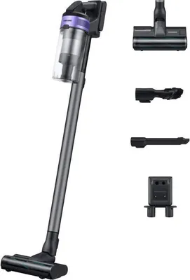 Produktbild von SAMSUNG Jet 75E Turbo VS20B75B1R4 - Besenstaubsauger - 200 AW Leistung - 60 Minuten Autonomie - 2-in-1-Ladestation