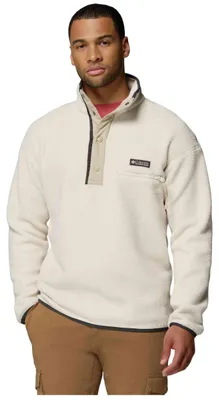 Zdjęcie produktu dla Bluza Columbia Forro polar Columbia Helvetia II Half Snap blanco beige dla Męskie
