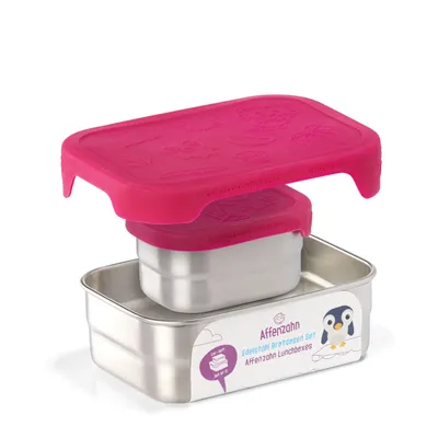 Zdjęcie produktu dla Affenzahn Affenzahn pudełko na przekąski ze stali nierdzewnej 16,5 cm