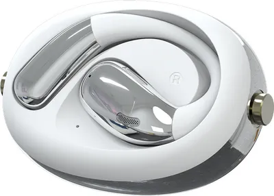 Produktbild von INF KI-Übersetzungs-Ohrhörer - Weiß A60 Open-Ear Wireless Bluetooth Weiß