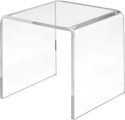 Produktbild von Dekobrücke aus Acrylglas in 75x75x75mm - Zeigis® / Warenträger / U-Ständer / Acrylständer / Warenpräsentation / Dekoständer / Dekoaufsteller / Acryl / transparent / klar / farblos