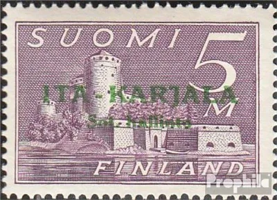 Produktbild von Briefmarken Finnische Bes. Ostkarelien 1941 Mi 13 postfrisch Freimarken