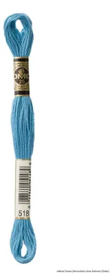 Immagine prodotto di Filato da ricamo DMC Mouline Special 117MC -518, 6 fili, 8 m