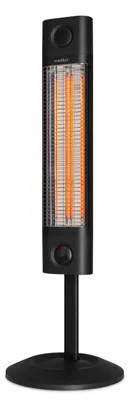 Productafbeelding van Infrarood Terrasverwarmer Staand - 1800 Watt - Zwart - Elektrisch - Binnen En Buiten - Warmtestraler