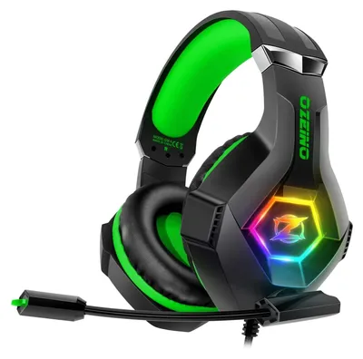 Produktbild von Gaming-Headset (Geeignet für Call of Duty, Jedi Survival, CSGO, Overwatch, etc.,Mit Kabel,Mikrofon 3D-Surround-Sound-Kopfhörer Geräuschunterdrückung