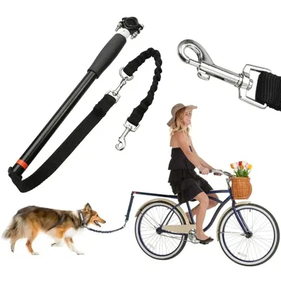 Produktbild von Fahrrad Hundeleine Fahrradhalter Abstandhalter für Hunde