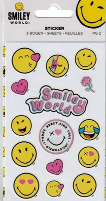 Produktbild von Sticker Smiley World