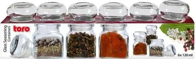 Immagine prodotto di Vasetto di pepe 120 ml, vetro, 6 pz