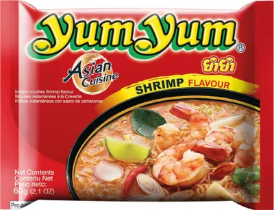 Produktbild von YumYum Instantná ázijská polievka s príchuťou kreviet 60g