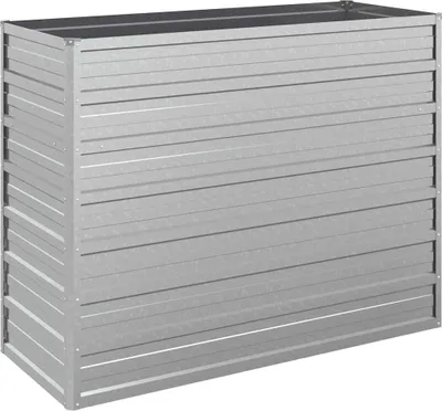 Produktbild von vidaXL Garten-Hochbeet 100x40x77 cm Verzinkter Stahl Silber