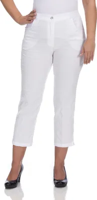 Produktbild von KjBRAND Da.-Hose Bea 7/8 834 weiß gestrei 42