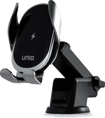 Produktbild von UNIQ Accessory 3-in-1 wireless Phone holder and charger for in the car - Black