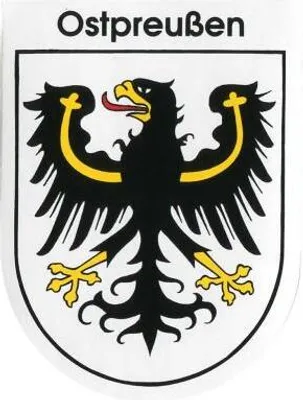 Produktbild von Wappenaufkleber - Ostpreußen - 301610 - Gr. ca. 6,5 x 8,0 cm
