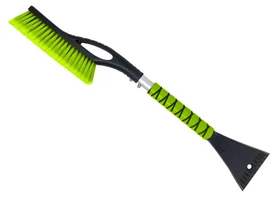 Produktbild von Schneebürste und Eiskratzer 68,5 cm, Aluminium, ergonomischer Schaumstoffgriff, für Autoscheiben