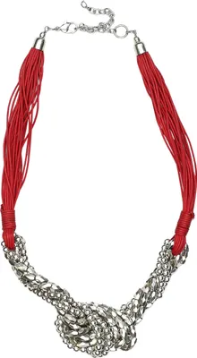 Produktbild von Kurze Kette Hera mit Metallknoten von collezione alessandro