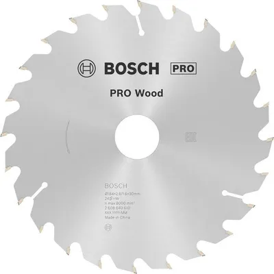 Produktbild von PRO Wood Kreissägeblatt, 184 x 2,6 x 30 mm, Z24