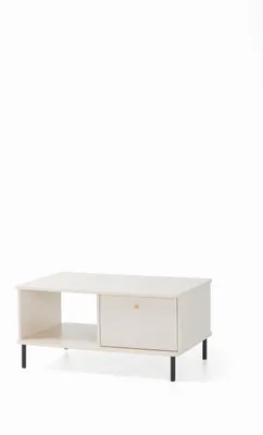 Produktbild von Masseno Couchtisch ASTREA 97 cm Kaffetisch für Wohnzimmer Sofatisch Wohnzimmertisch Beige