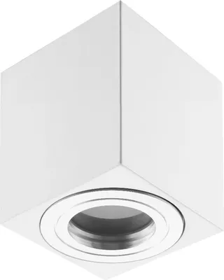 Produktbild von Sweet LED Aufbaustrahler flach Bad IP44 eckig weiß chrom Alu Decken Aufbauspot