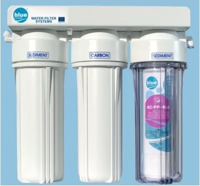 Produktbild von Universal Wasserfilter Küchenfilter untertisch dreistufig 10 Zoll