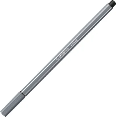 Produktbild von Premium-Filzstift - STABILO Pen 68 - Einzelstift - dunkelgrau