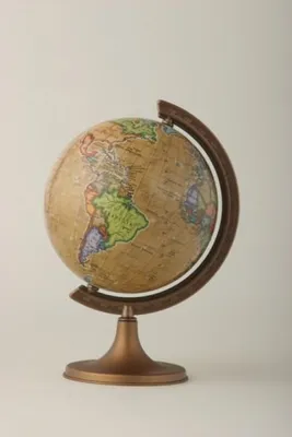 Obrázok produktu pre Globus Retro Zachem 110 mm mapa polityczna dekoracja