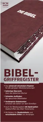 Produktbild von Bibel-Griffregister rot