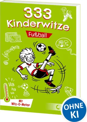 Produktbild von 333 Kinderwitze - Fußball