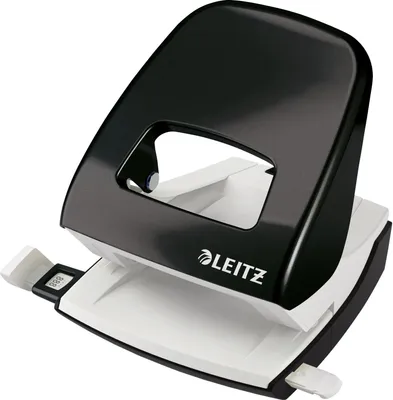 Produktbild von Bürolocher NeXXt Wow Metall 30 Blatt schwarz Packung mit 30 Stück