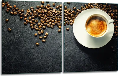 Produktbild von Herdabdeckplatten 2x40x52 Glaskeramikkochfeld 2-Teilig Glas Spritzschutz Kaffee