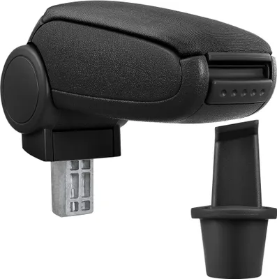 Immagine prodotto di [Bracciolo centrale, perfetto per Dacia Duster dal 2010 - bracciolo con vano portaoggetti - imbottito - tessile - nero