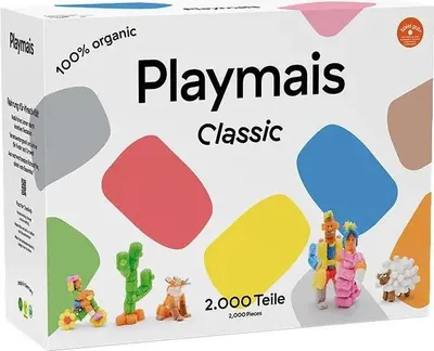 Produktbild von PlayMais Classic 2000, Bastelset für Kinder, 3 Jahr(e), Mehrfarbig, 2000 Stück(e)