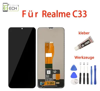 Produktbild von Für Oppo Realme C33 RMX3624 LCD Display Touchscreen Bildschirm