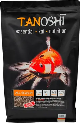 Produktbild von TANOSHI All Season SINK 5 kg 4,5 mm Koi Sinkfutter