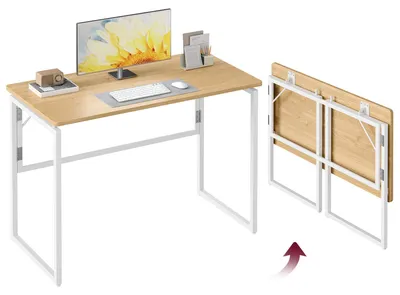 Produktbild von VASAGLE Klapptisch, Tischplatte aus einem Stück, 100 x 50 cm