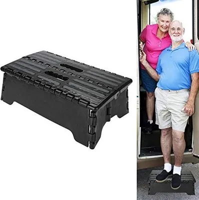 Produktbild von Schöne faltbare Hocker mit rutschfester Oberfläche für Kinder und Erwachsene, ideal für Küche und Badezimmer