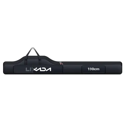 Produktbild von Lixada 190cm Faltbare Angelrutentasche für Outdoor-Angelruten, tragbare Angelrutentasche faltbar reißfest langlebig Rod Reel Bag Aufbewahrungstasche