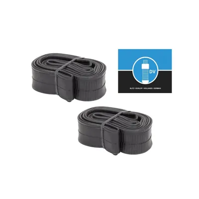 Produktbild von 2er Set Fahrradschlauch 12 Zoll Dunlopventil DV 1,75 bis 1,90 Zoll (47-203)
