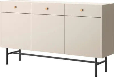 Produktbild von Selsey Divenos - Sideboard 3-türig, Greige, 155 cm