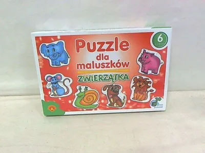 Zdjęcie produktu dla Alexander Puzzle Dla Maluszków Zwierzątka - Pierwsze Puzzle Dla Dzieci Od 2 Roku Życia