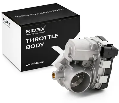 Produktbild von RIDEX 158T0203 Drosselklappe für VW Polo Schrägheck (6R1, 6C1) up! Schrägheck (121, 122, BL1, BL2) POLO (AW1, BZ1) für SEAT Ibiza IV Schrägheck