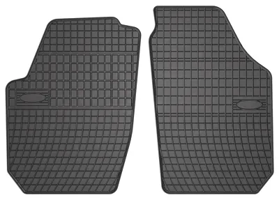 Productafbeelding van Rubberen voormatten voor Skoda Praktik 2006-2015 (stationwagen) – 2-delig, zwart, op maat – Wielganizator SolidPRO