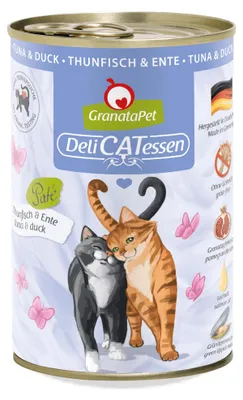 Productafbeelding van GranataPet DeliCATessen Tonijn & Eend, 6 x 400g