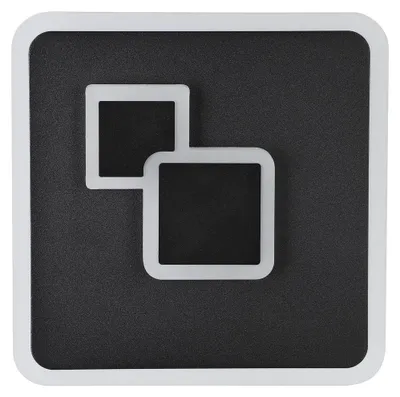 Immagine prodotto di Eglo Plafoniera LED Cadegal bianco-nero 20 x 20 cm bianco neutro