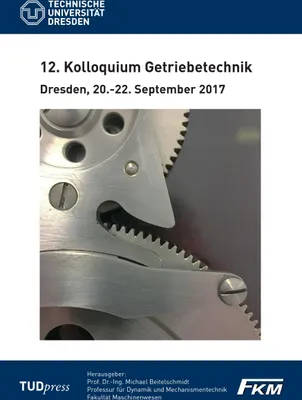 Produktbild von 12. Kolloquium Getriebetechnik